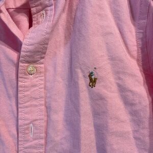 Polo by Ralph Lauren Light Pink Button-Up